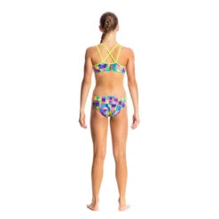 Funkita - Madame Monet - Girls Criss Cross Two Piece 6 Funkita - Madame Monet - Girls Criss Cross Two Piece -Swimwear Shop funkita madame monet bikini criss cross two piece 3