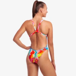 Funkita - Messy Monet - Ladies Brace Free One Piece -Swimwear Shop funkita messy monet ladies brace free one piece 4