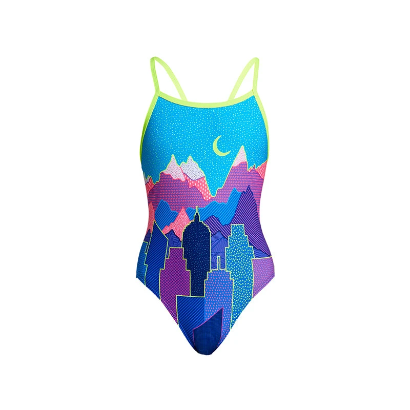 Funkita - Metropolis - Girls Single Strap One Piece 2 Funkita - Metropolis - Girls Single Strap One Piece - Image 2