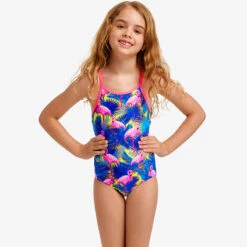 Funkita - Mingo Magic - Toddler Girls Printed One Piece -Swimwear Shop funkita mingo magic toddler girls printed one piece 3