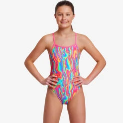 Funkita - Moon Shine - Girls Single Strap One Piece -Swimwear Shop funkita moon shine girls single strap one piece 5