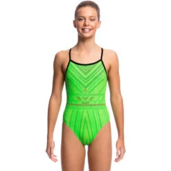 Funkita - Needle Work - Girls Single Strap One Piece