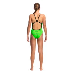 Funkita - Needle Work - Girls Single Strap One Piece -Swimwear Shop funkita needle work girls single strap one piece swimsuit 3