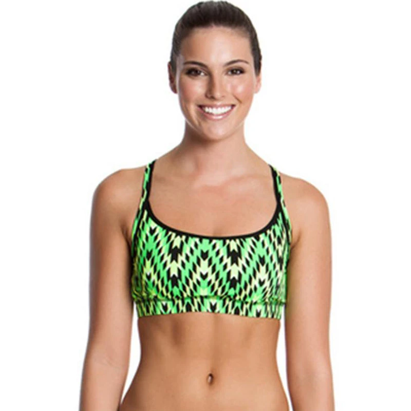 Funkita - Neon Razor - Ladies Sports Top 1 Funkita - Neon Razor - Ladies Sports Top