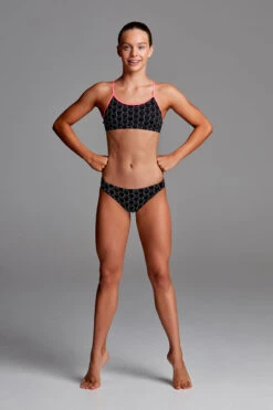 Funkita - Night Cat - Girls Racerback Two Piece 9 Funkita - Night Cat - Girls Racerback Two Piece -Swimwear Shop funkita night cat girls racerback two piece 6