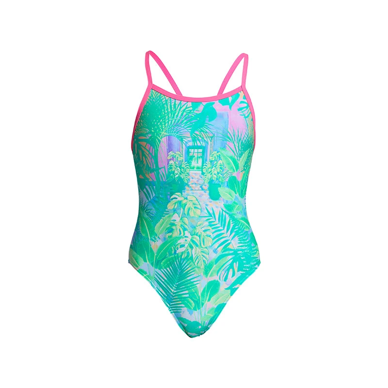 Funkita - Ocean View - Girls Single Strap One Piece 2 Funkita - Ocean View - Girls Single Strap One Piece - Image 2
