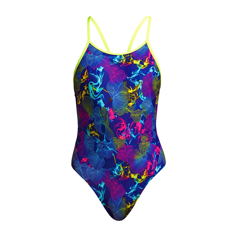 Funkita - Oyster Saucy - Girls Diamond Back One Piece 2 Funkita - Oyster Saucy - Girls Diamond Back One Piece - Image 2
