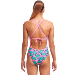Funkita - Paddling Pink - Girls Tie Me Tight One Piece -Swimwear Shop funkita paddling pink girls tie me tight one piece 3
