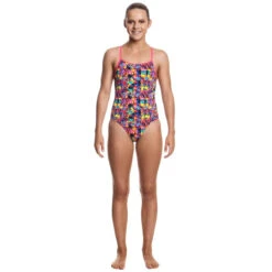 Funkita - Paintballs - Girls Diamond Back One Piece -Swimwear Shop funkita paintballs girls diamond back one piece 3