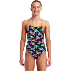 Funkita - Palm Drive - Girls Tie Me Tight One Piece