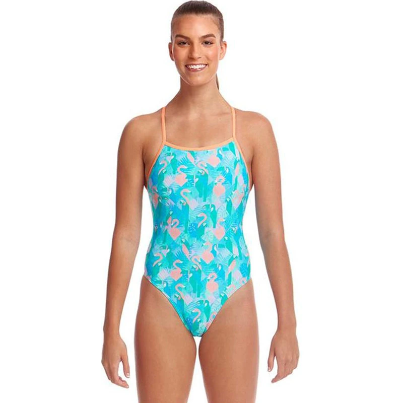 Funkita - Pastel Paradise - Ladies Tie Me Tight One Piece 1 Funkita - Pastel Paradise - Ladies Tie Me Tight One Piece