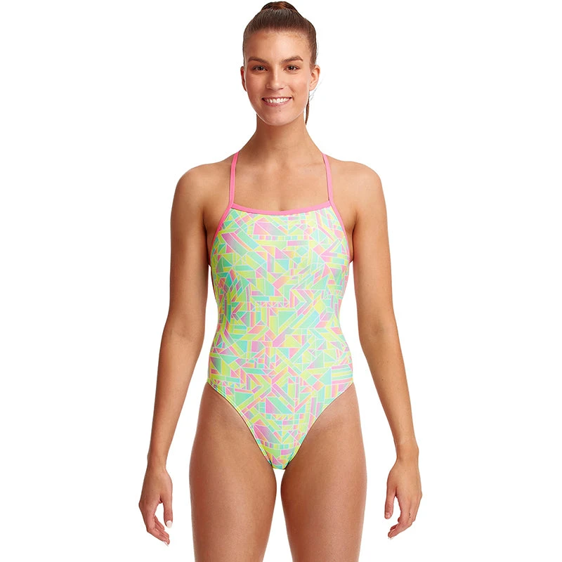 Funkita - Pastel Parts - Ladies Strapped In One Piece 1 Funkita - Pastel Parts - Ladies Strapped In One Piece