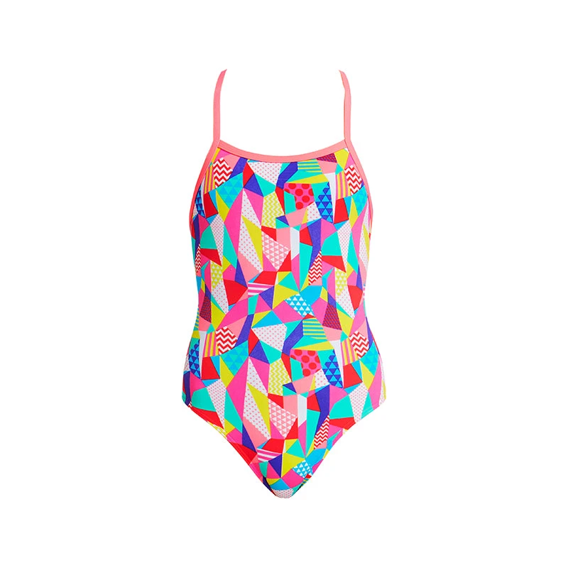 Funkita - Pastel Patch - Girls Strapped In One Piece 2 Funkita - Pastel Patch - Girls Strapped In One Piece - Image 2