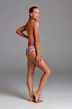 Funkita - Pastel Patch - Girls Strapped In One Piece 9 Funkita - Pastel Patch - Girls Strapped In One Piece -Swimwear Shop funkita pastel patch girls strapped in one piece swimsuit 5