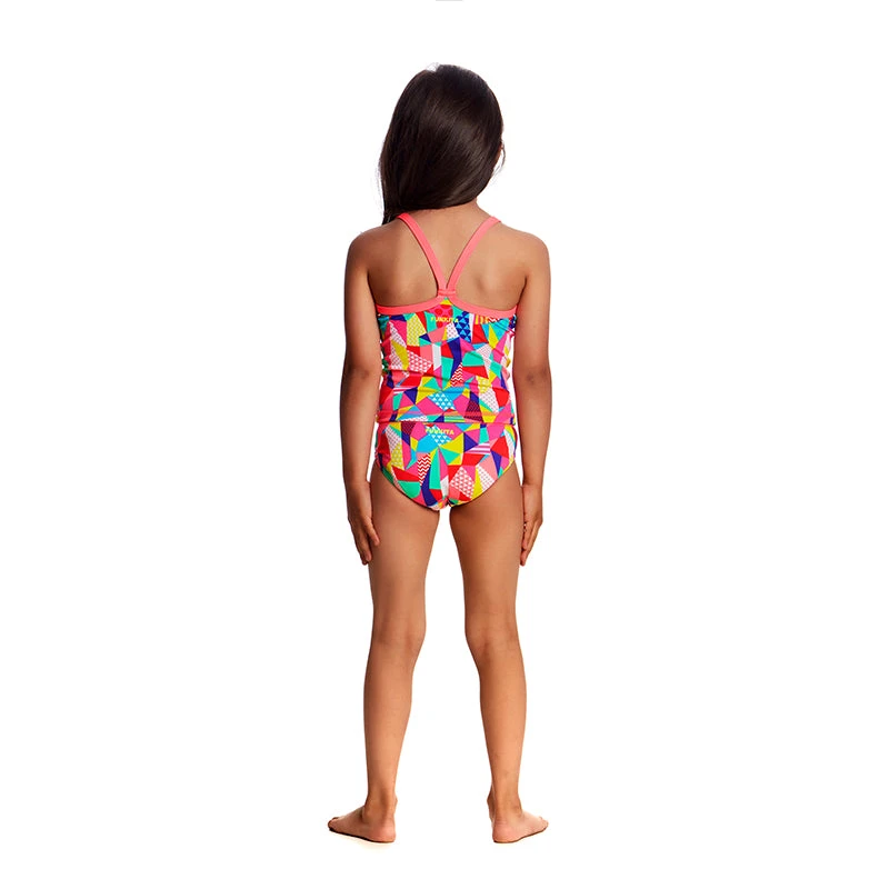 Funkita - Pastel Patch - Toddlers Girls Tankini Two Piece 3 Funkita - Pastel Patch - Toddlers Girls Tankini Two Piece - Image 3