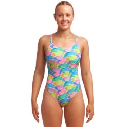 Funkita - Pastel Porpie - Ladies Eco Diamond Back One Piece