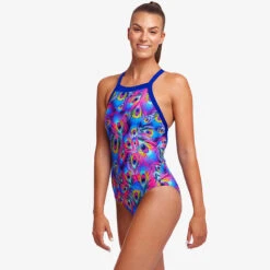 Funkita - Peacock Paradise - Ladies Sky Hi One Piece 11 Funkita - Peacock Paradise - Ladies Sky Hi One Piece -Swimwear Shop funkita peacock paradise ladies sky hi one piece 5