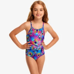 Funkita - Peacock Paradise - Toddlers Girls Printed One Piece 11 Funkita - Peacock Paradise - Toddlers Girls Printed One Piece -Swimwear Shop funkita peacock paradise toddlers girls printed one piece 4