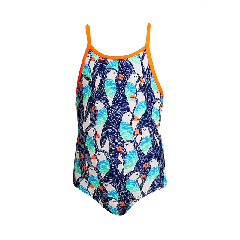 Funkita - Pengoo Parade - Toddler Girls Printed One Piece 2 Funkita - Pengoo Parade - Toddler Girls Printed One Piece - Image 2