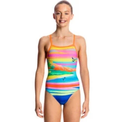 Funkita - Pina Colada - Girls Tie Me Tight One Piece