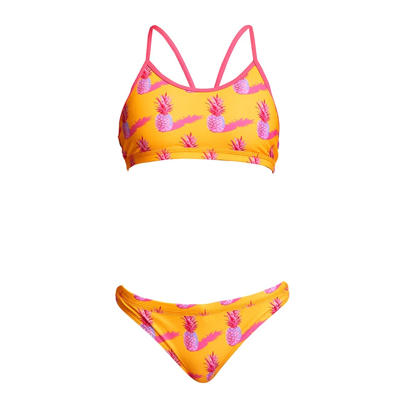 Funkita - Pineapple Punch - Girls Racerback Two Piece 2 Funkita - Pineapple Punch - Girls Racerback Two Piece - Image 2