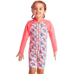 Funkita - Pink Panda - Toddlers Girls Eco Go Jump Suit
