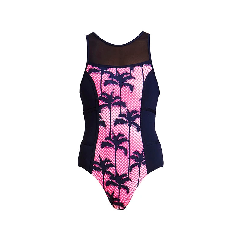 Funkita - Pop Palms - Ladies Hi Flyer One Piece 2 Funkita - Pop Palms - Ladies Hi Flyer One Piece - Image 2