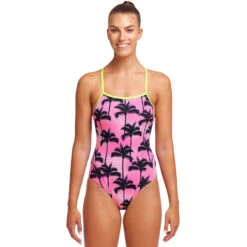 Funkita - Pop Palms - Ladies Single Strap One Piece
