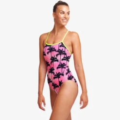 Funkita - Pop Palms - Ladies Single Strap One Piece -Swimwear Shop funkita pop palms ladies single strap one piece 5