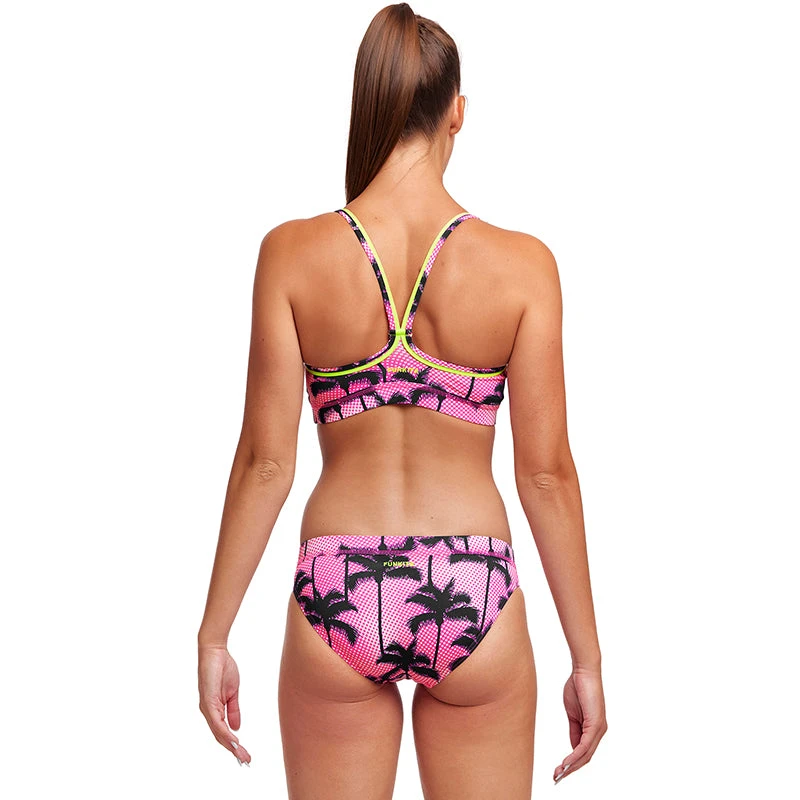 Funkita - Pop Palms - Ladies Sports Top 3 Funkita - Pop Palms - Ladies Sports Top - Image 3