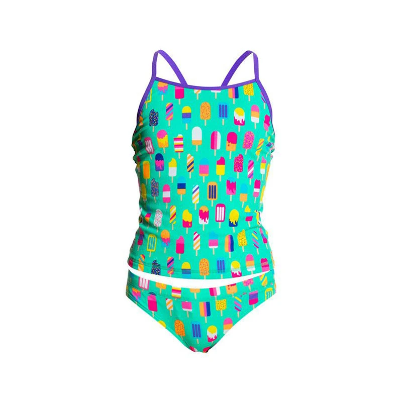 Funkita - Popsicle Parade - Toddler Girls Tankini Two Piece 2 Funkita - Popsicle Parade - Toddler Girls Tankini Two Piece - Image 2