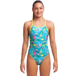 Funkita - Prehistoric Party - Girls Diamond Back One Piece