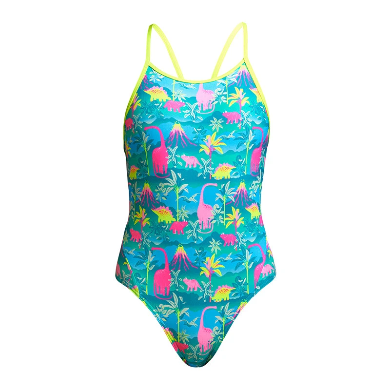 Funkita - Prehistoric Party - Girls Diamond Back One Piece 2 Funkita - Prehistoric Party - Girls Diamond Back One Piece - Image 2