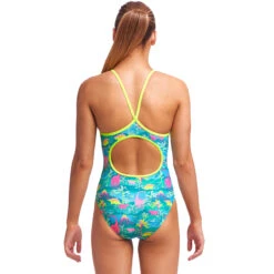Funkita - Prehistoric Party - Girls Diamond Back One Piece 7 Funkita - Prehistoric Party - Girls Diamond Back One Piece -Swimwear Shop funkita prehistoric party girls diamond back one piece 3