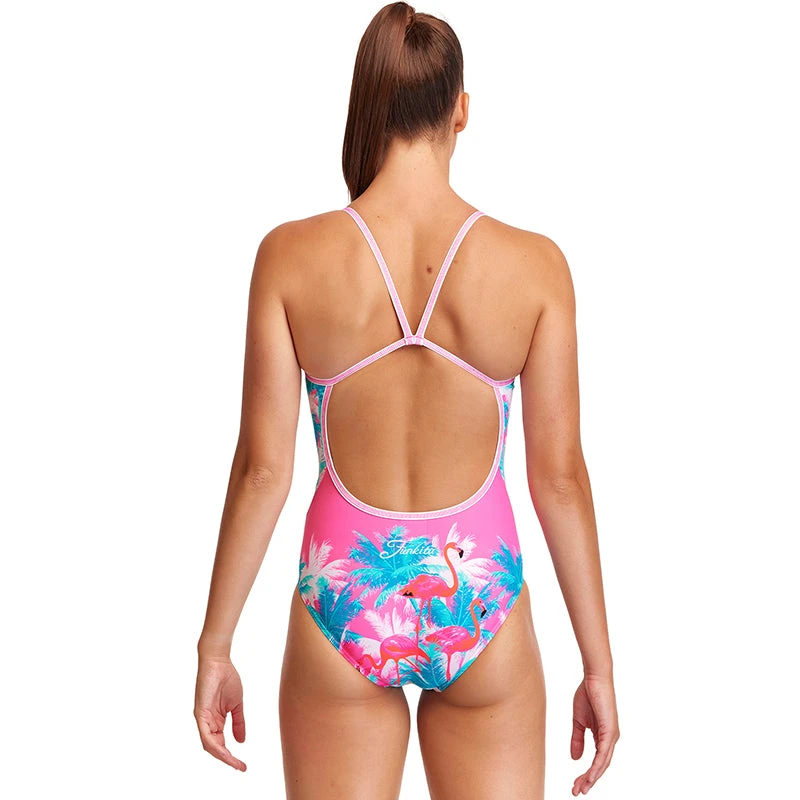 Funkita - Pretty Pink - Ladies Single Strap One Piece 3 Funkita - Pretty Pink - Ladies Single Strap One Piece - Image 3