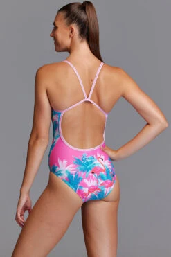 Funkita - Pretty Pink - Ladies Single Strap One Piece 11 Funkita - Pretty Pink - Ladies Single Strap One Piece -Swimwear Shop funkita pretty pink ladies single strap one piece 4