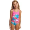 Funkita - Pretty Pink - Toddler Girls Printed One Piece