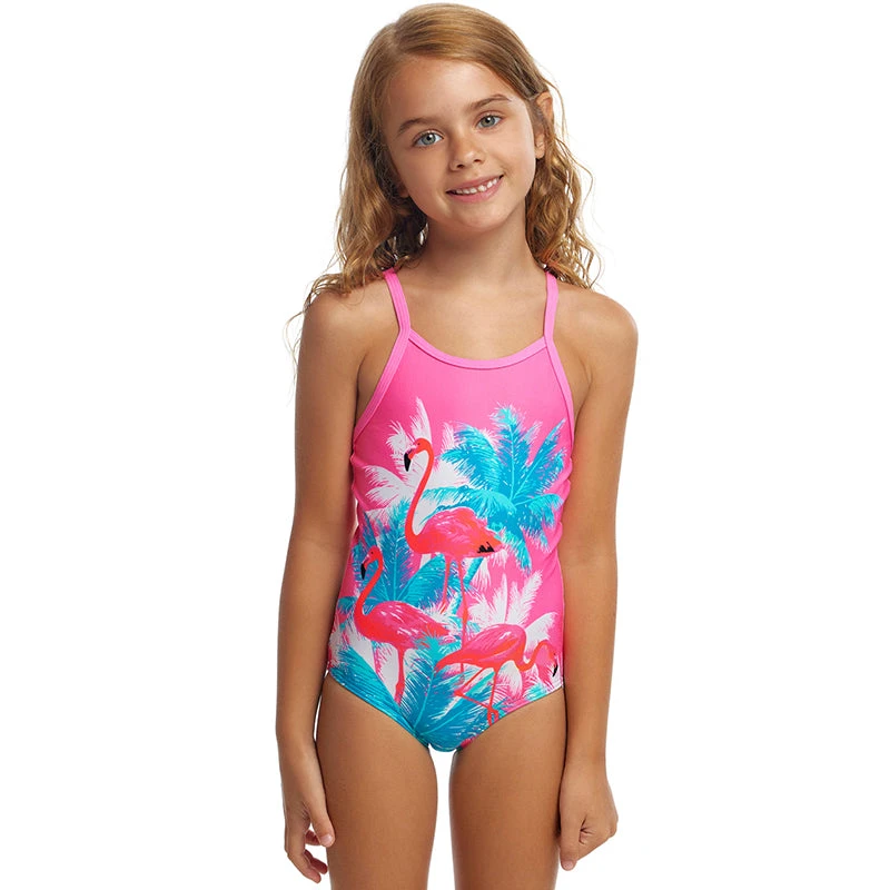Funkita - Pretty Pink - Toddler Girls Printed One Piece 1 Funkita - Pretty Pink - Toddler Girls Printed One Piece