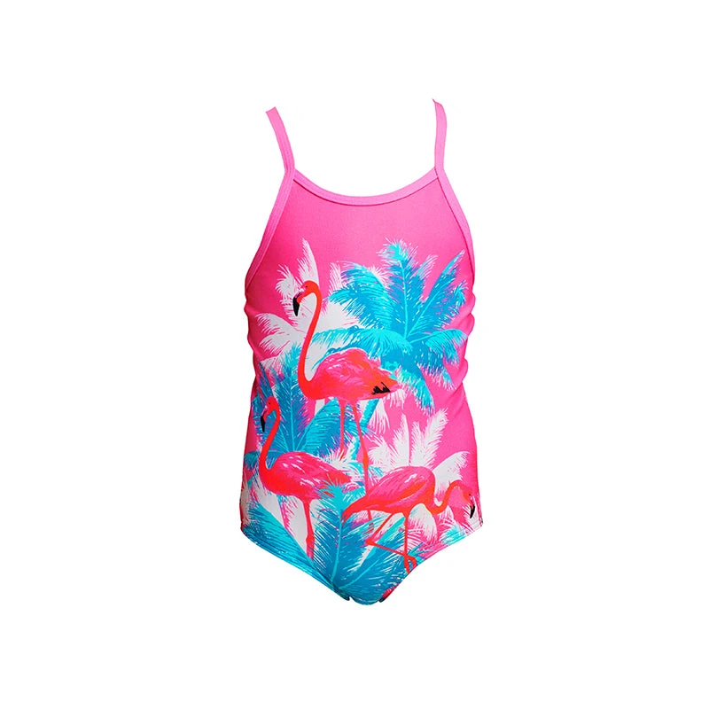 Funkita - Pretty Pink - Toddler Girls Printed One Piece 2 Funkita - Pretty Pink - Toddler Girls Printed One Piece - Image 2
