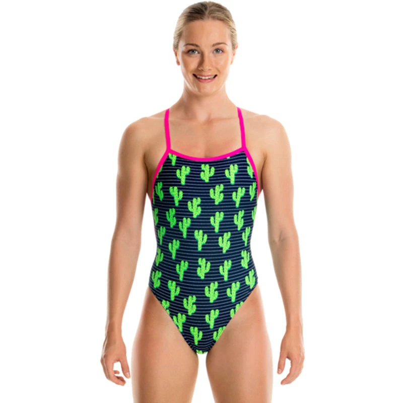 Funkita - Prickly Pete - Girls Tie Me Tight One Piece 1 Funkita - Prickly Pete - Girls Tie Me Tight One Piece