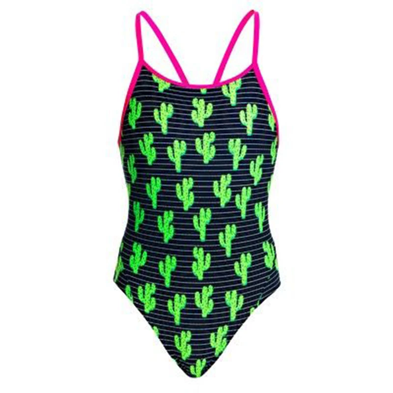 Funkita - Prickly Pete - Girls Tie Me Tight One Piece 2 Funkita - Prickly Pete - Girls Tie Me Tight One Piece - Image 2