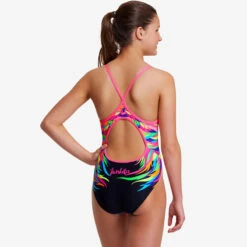 Funkita - Pride Power - Girls Diamond Back One Piece -Swimwear Shop funkita pride power girls diamond back one piece 3