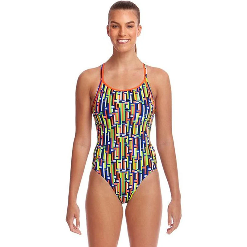 Funkita - Prime Time - Ladies Diamond Back One Piece 1 Funkita - Prime Time - Ladies Diamond Back One Piece