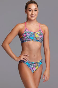 Funkita - Prism Break - Girls Racerback Two Piece 9 Funkita - Prism Break - Girls Racerback Two Piece -Swimwear Shop funkita prism break girls racerback two piece 5