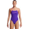 Funkita - Purple Punch - Ladies Tie Me Tight One Piece
