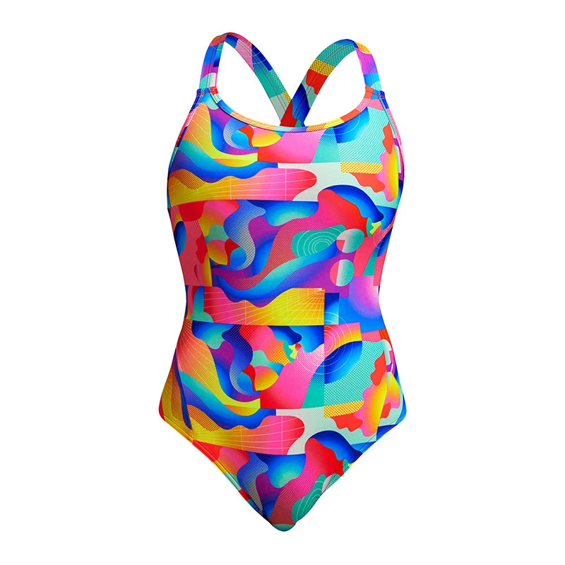Funkita - Radar Rage - Ladies Eclipse One Piece 2 Funkita - Radar Rage - Ladies Eclipse One Piece - Image 2