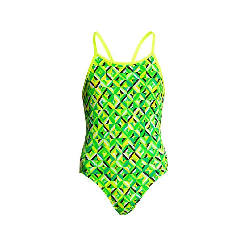 Funkita - Radioactive - Girls Diamond Back One Piece 2 Funkita - Radioactive - Girls Diamond Back One Piece - Image 2