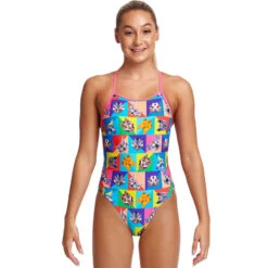 Funkita - Rat Pack - Girls Diamond Back One Piece