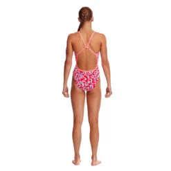 Funkita - Red Ribbons - Girls Single Strap One Piece -Swimwear Shop funkita red ribbons girls single strap one piece 3