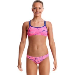 Funkita - Rock Salt - Girls Criss Cross Two Piece